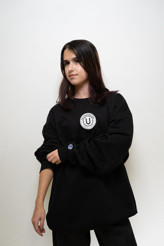 Underground X Champion Jet Black Crewneck