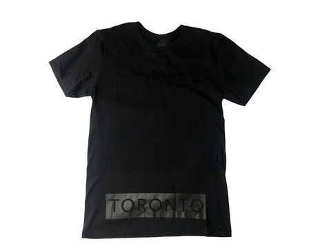 Black on Black Toronto Underground T-Shirt - Underground Gear Shop