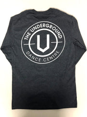 Dark Heather Grey Long Sleeve T-Shirt - Underground Gear Shop