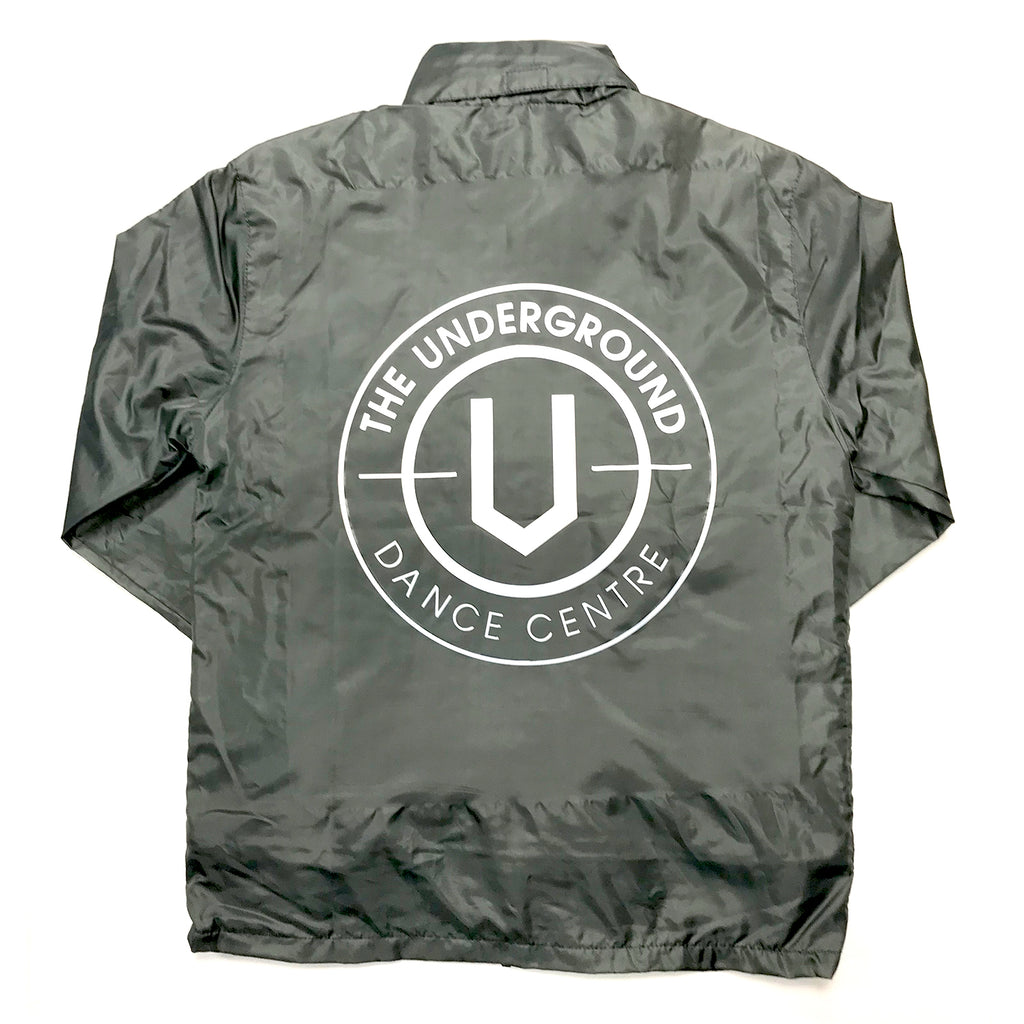 Grey Underground Windbreaker Jacket - Underground Gear Shop
